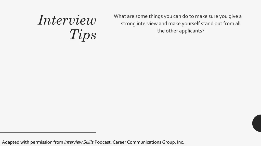 interview tips 1