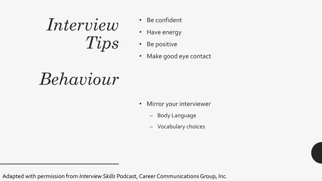 interview tips 14