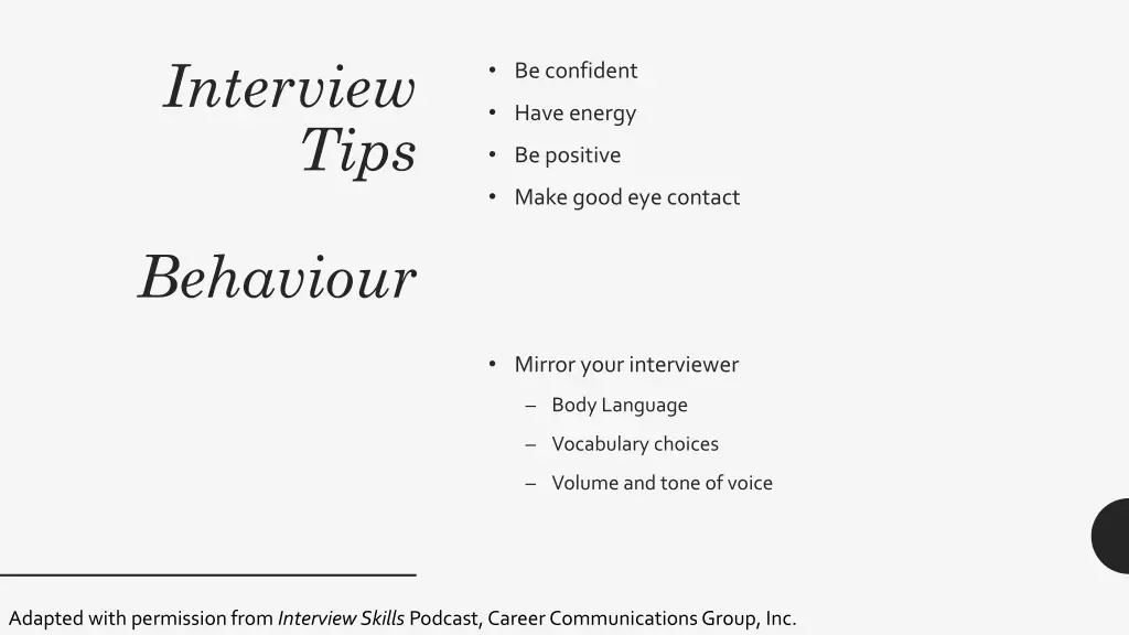 interview tips 15