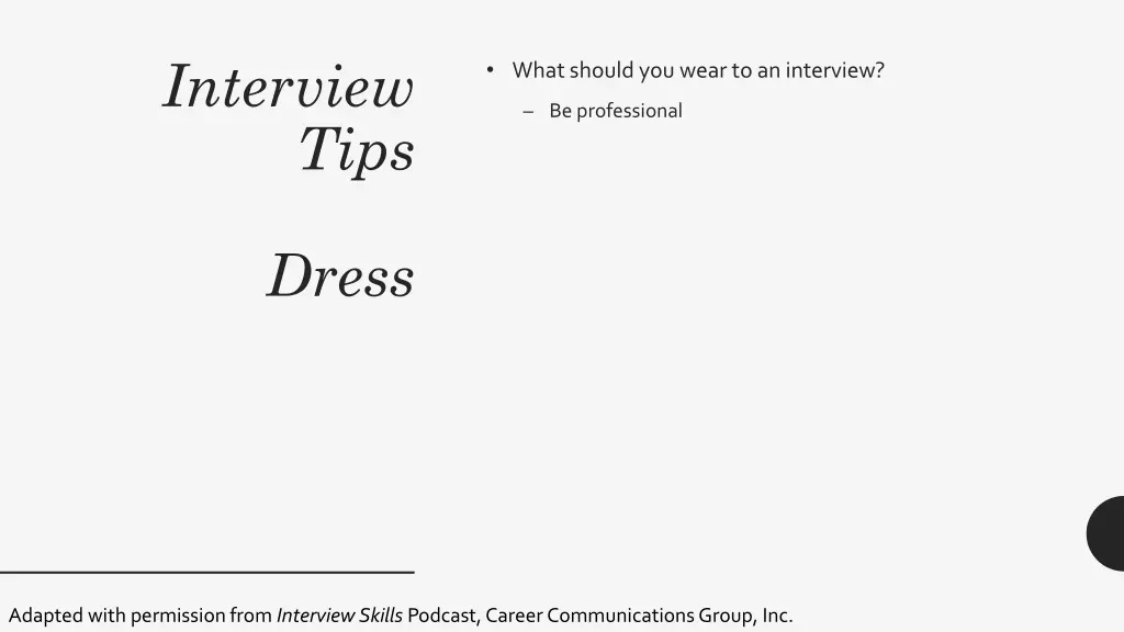 interview tips 18