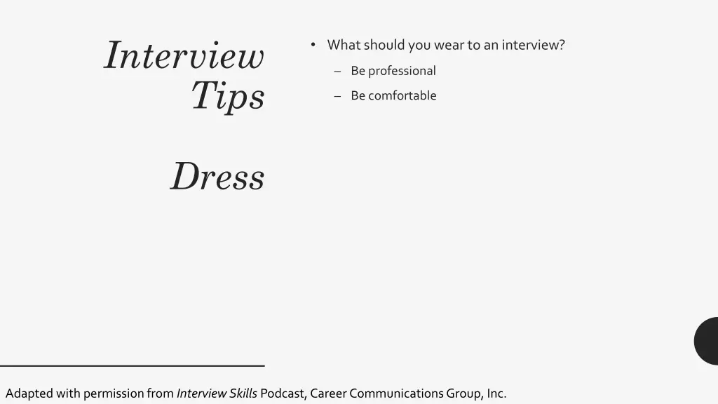 interview tips 19