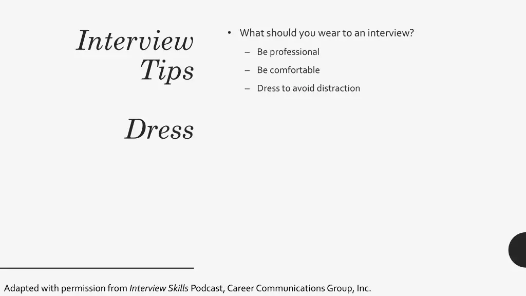 interview tips 20