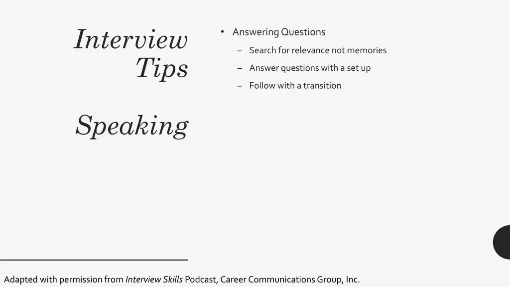 interview tips 26