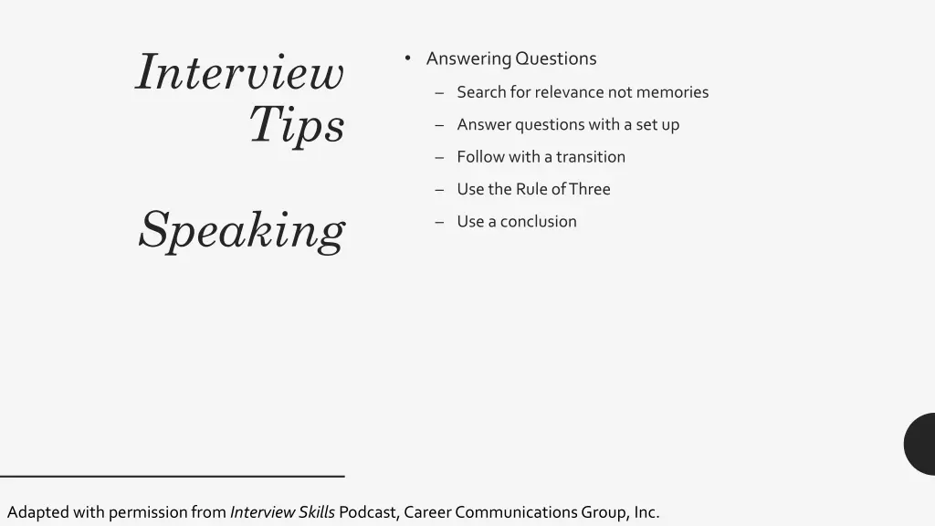 interview tips 28