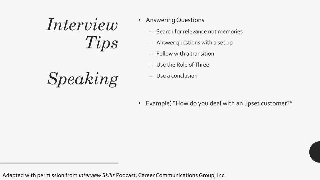 interview tips 29