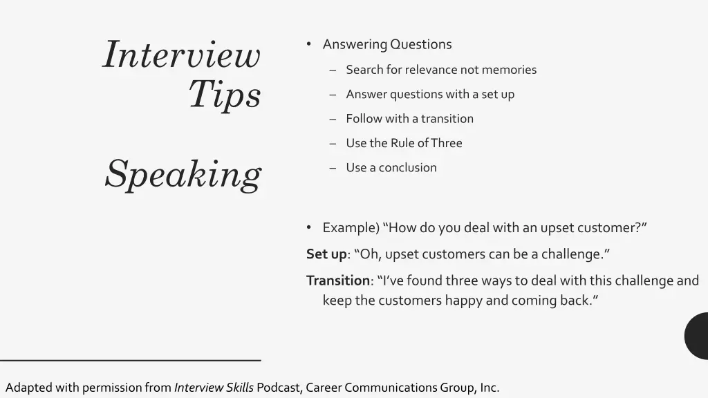 interview tips 31