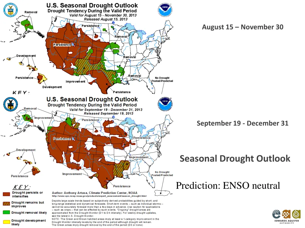 united states seasonal drought outlook graphic