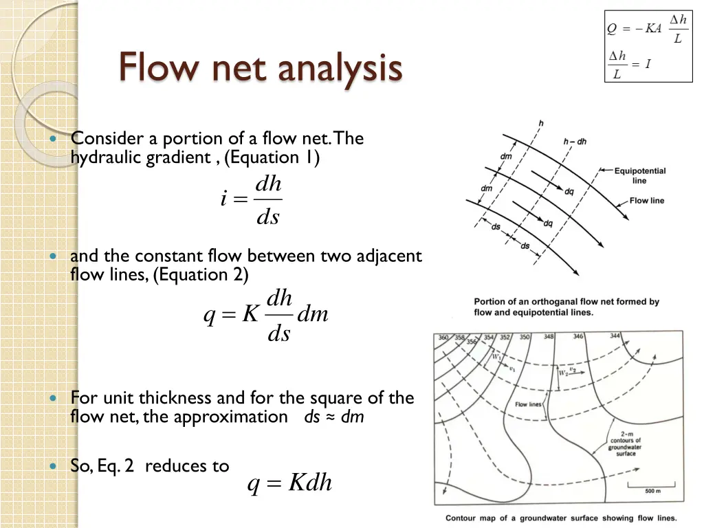 flow net analysis