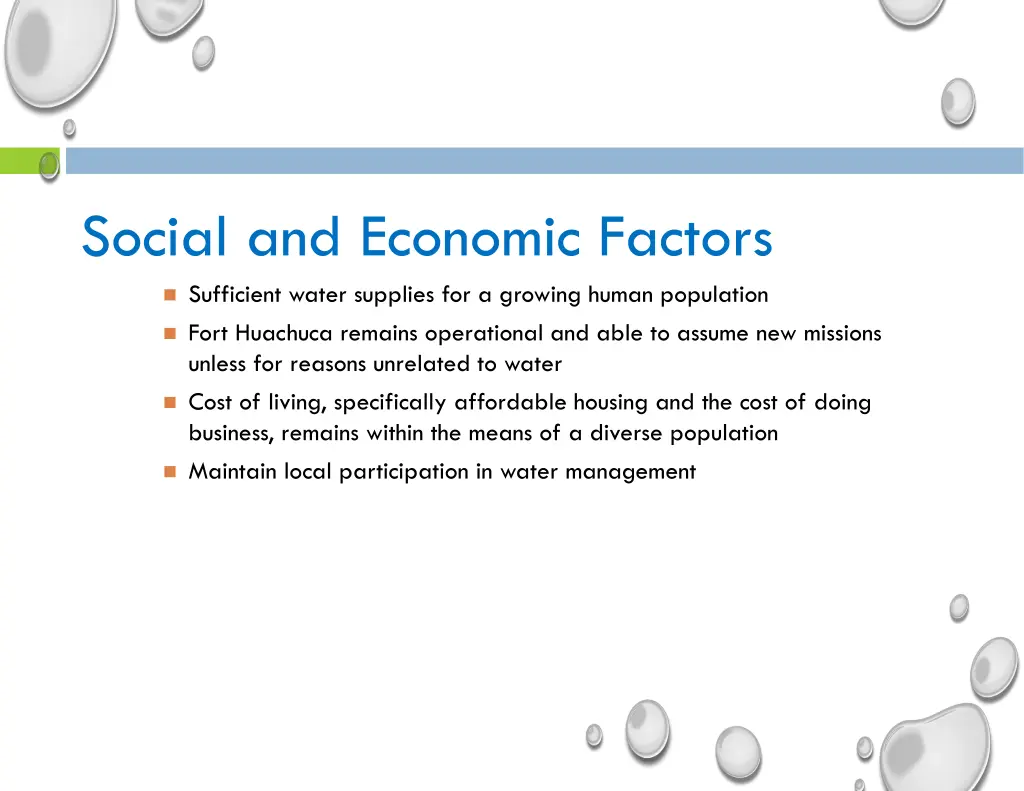 social and economic factors