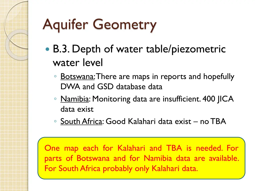 aquifer geometry 2