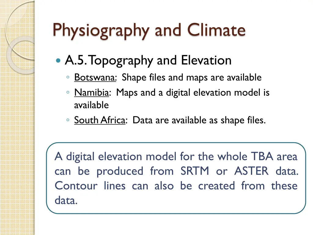 physiography and climate 4