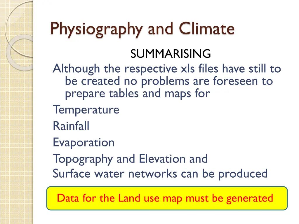 physiography and climate 6