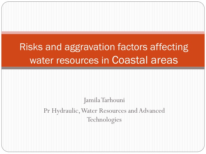 risks and aggravation factors affecting water