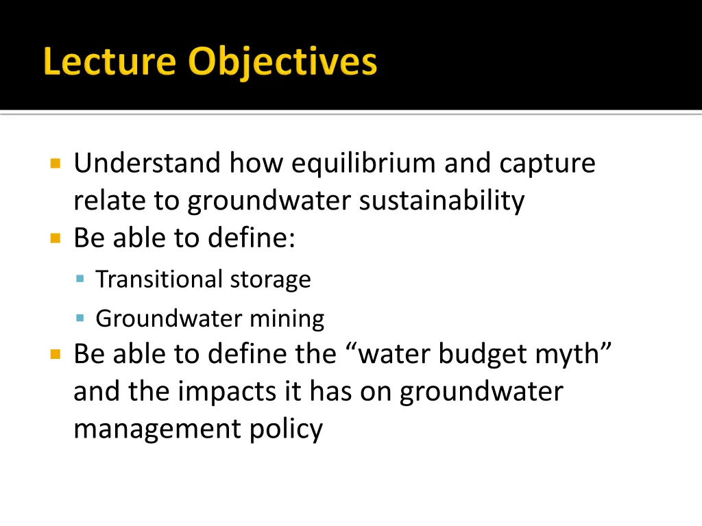 understand how equilibrium and capture relate