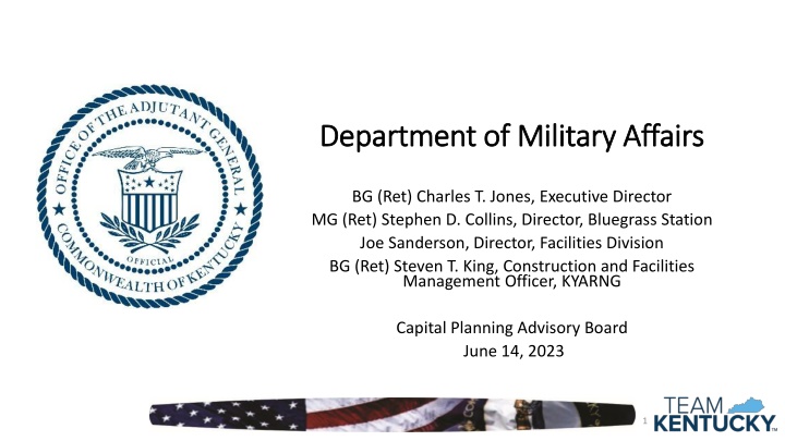 department of military affairs department