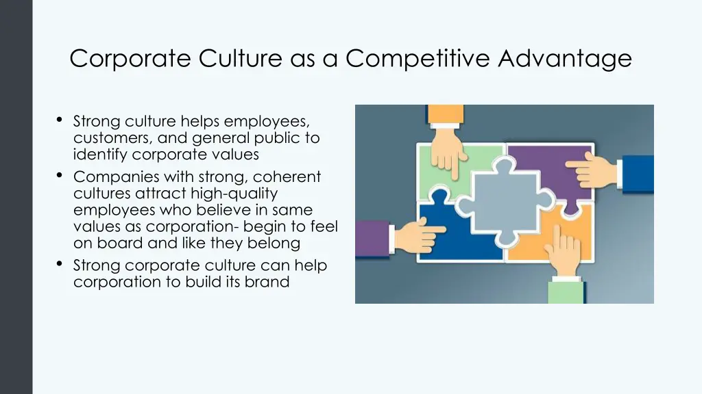 corporate culture as a competitive advantage