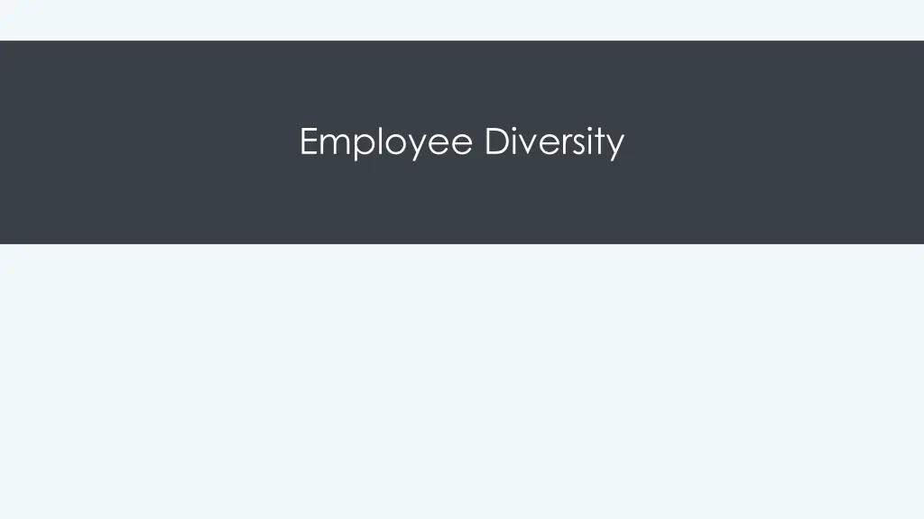 employee diversity