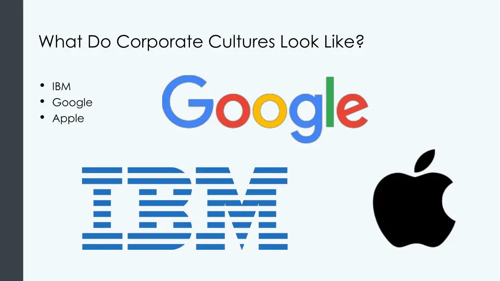 what do corporate cultures look like