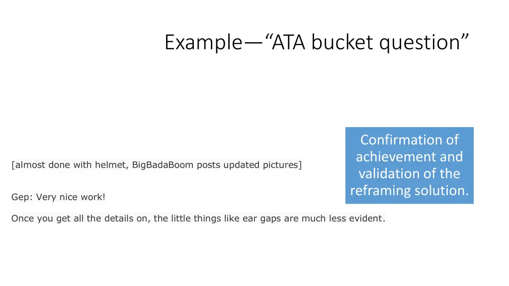 example ata bucket question 6