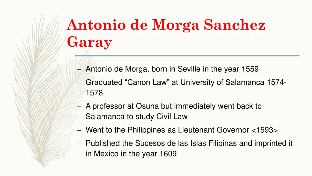 antonio de morga sanchez garay