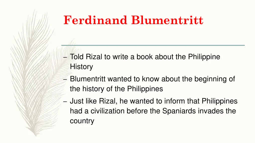 ferdinand blumentritt