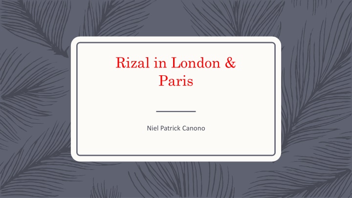 rizal in london paris