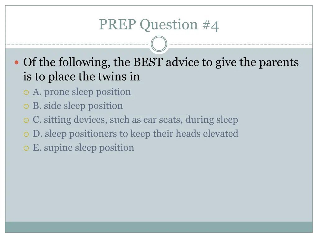 prep question 4 1