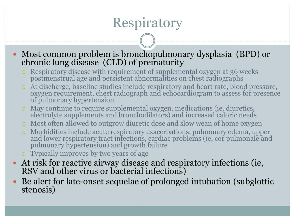 respiratory