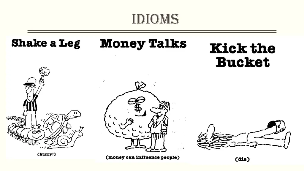 idioms 1