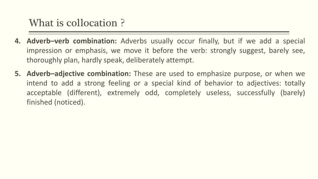 what is collocation 11