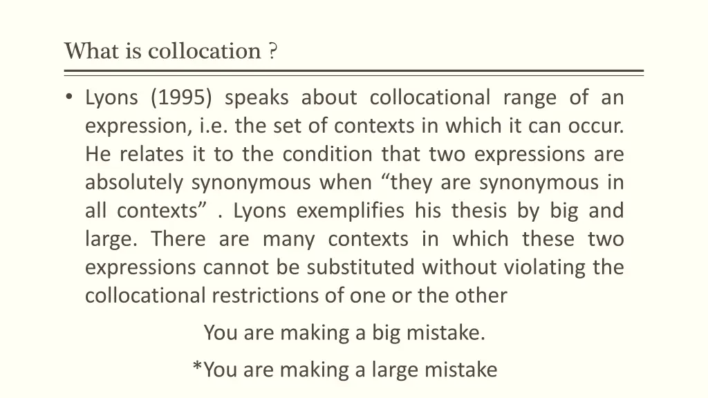 what is collocation 7