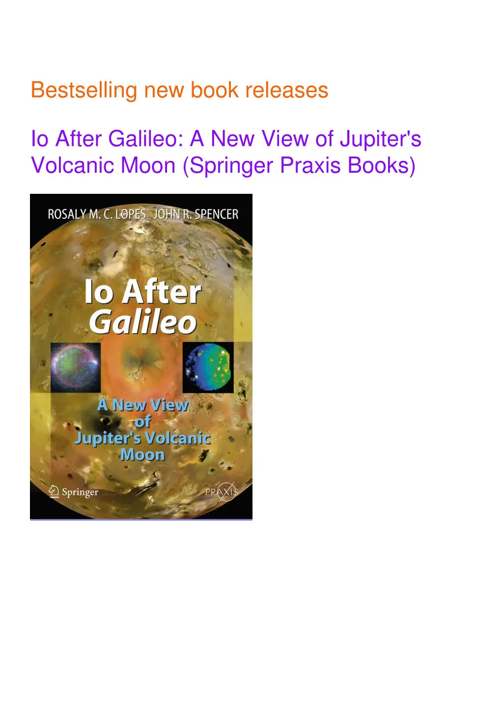 bestselling new book releases io after galileo