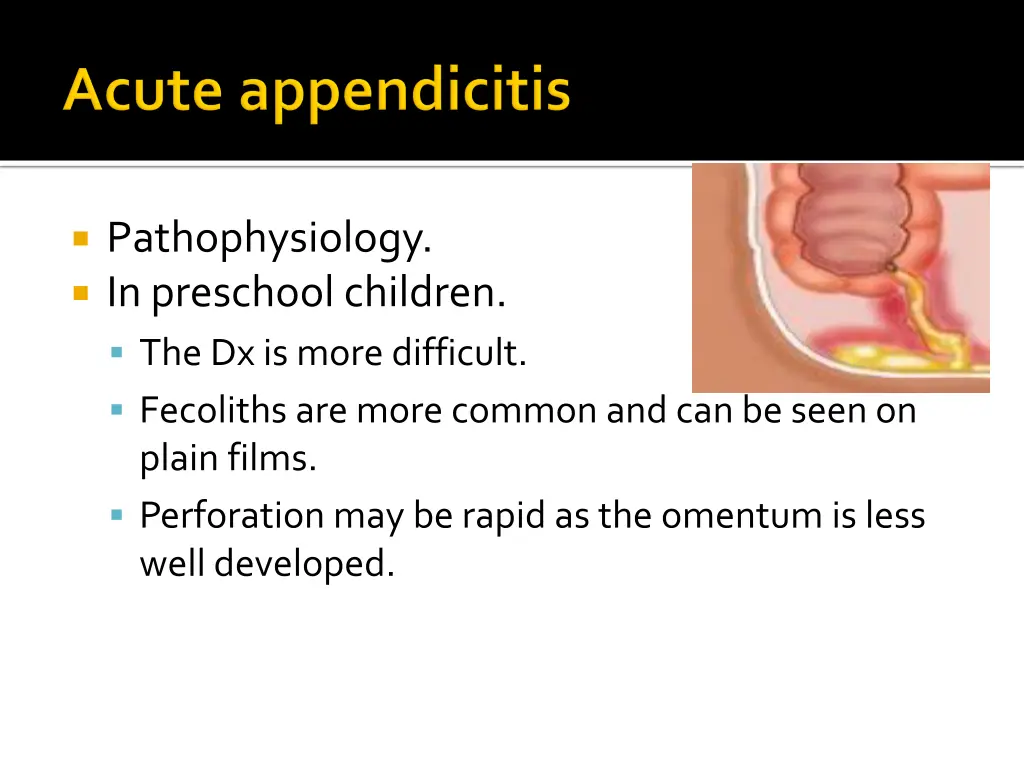 pathophysiology in preschool children