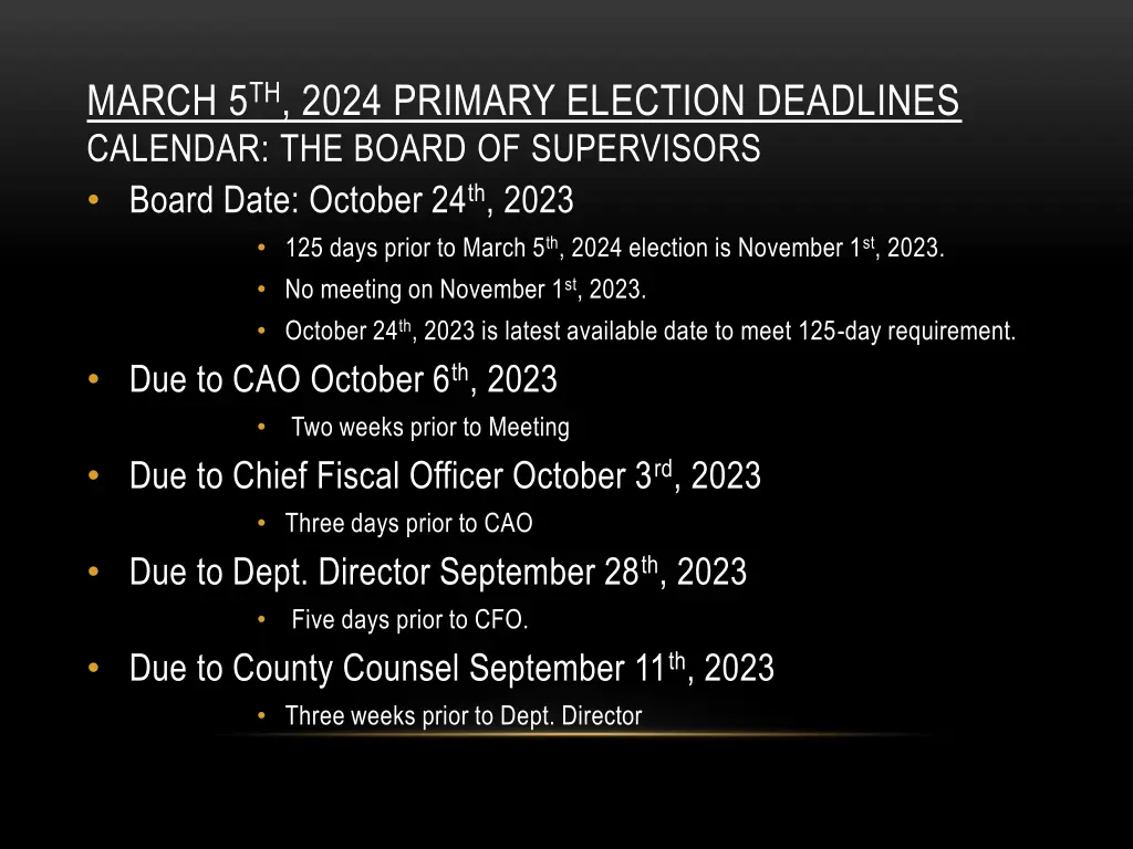 march 5 th 2024 primary election deadlines