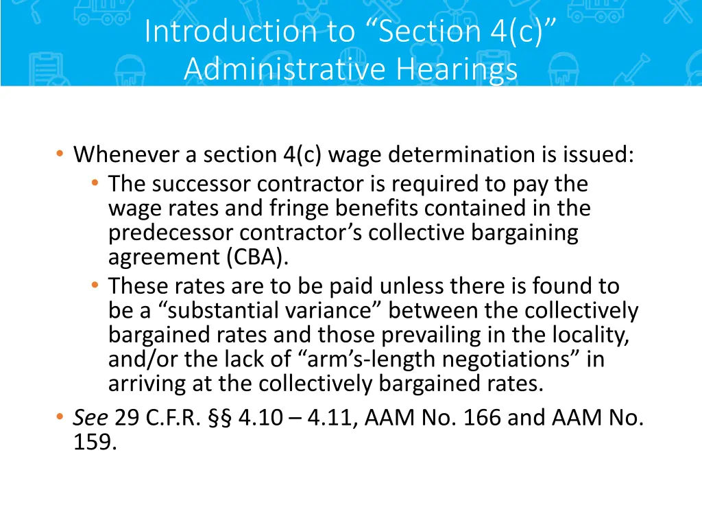 introduction to section 4 c administrative 1