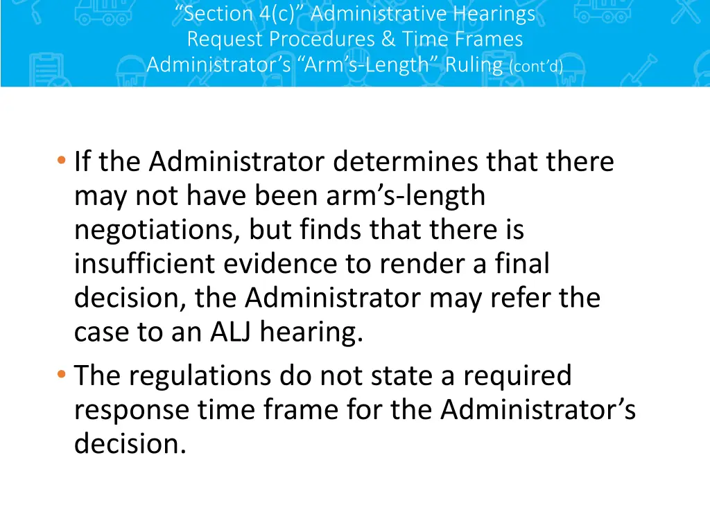 section 4 c administrative hearings request 1