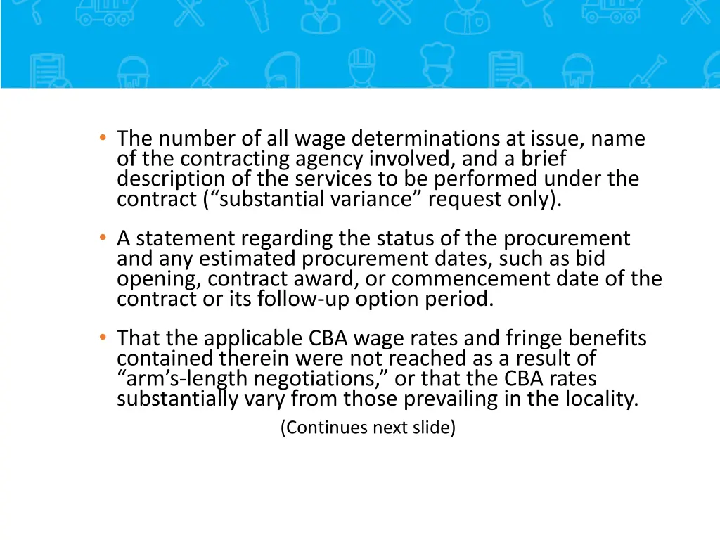 the number of all wage determinations at issue