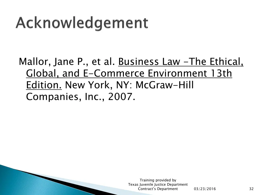 mallor jane p et al business law the ethical