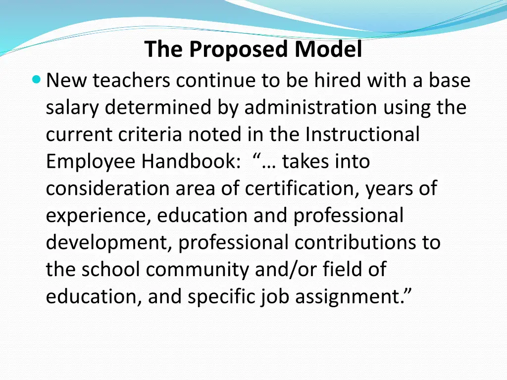 the proposed model 1