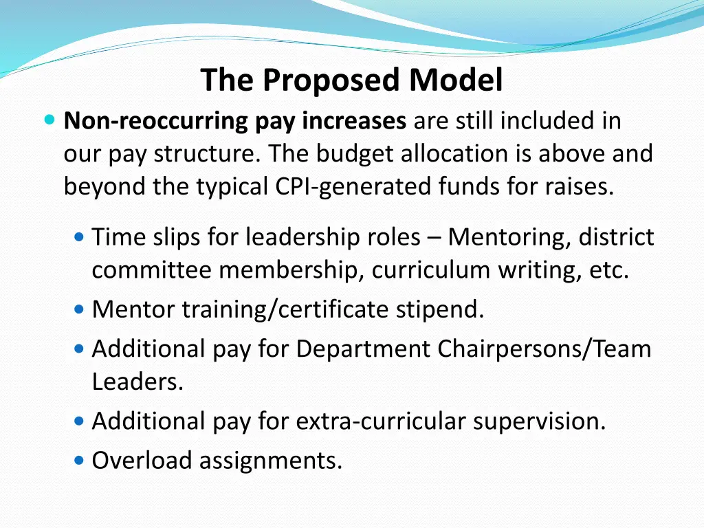 the proposed model 6