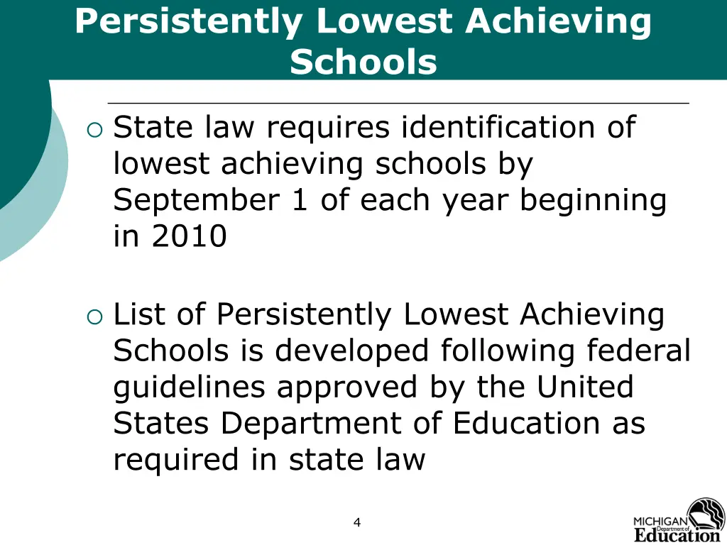 persistently lowest achieving schools 2