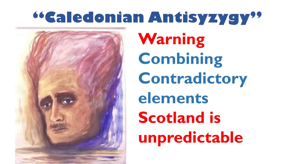 caledonian antisyzygy warning combining