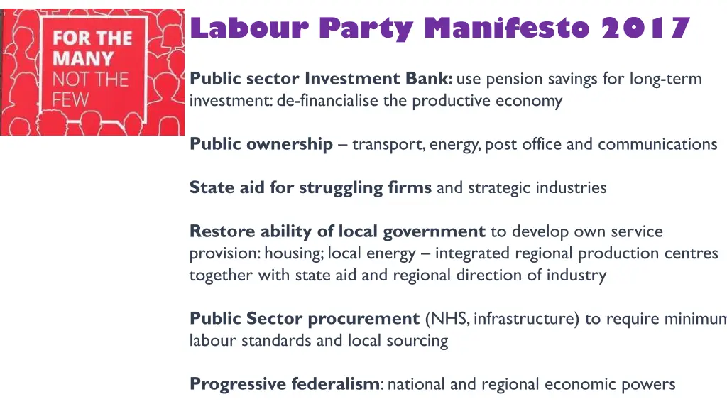 labour party manifesto 2017