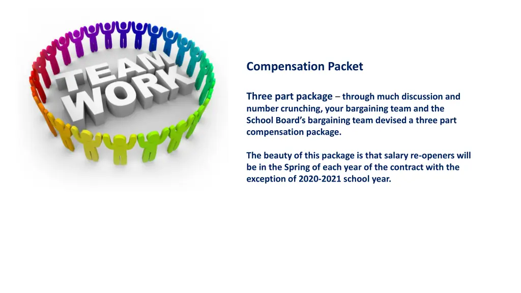 compensation packet