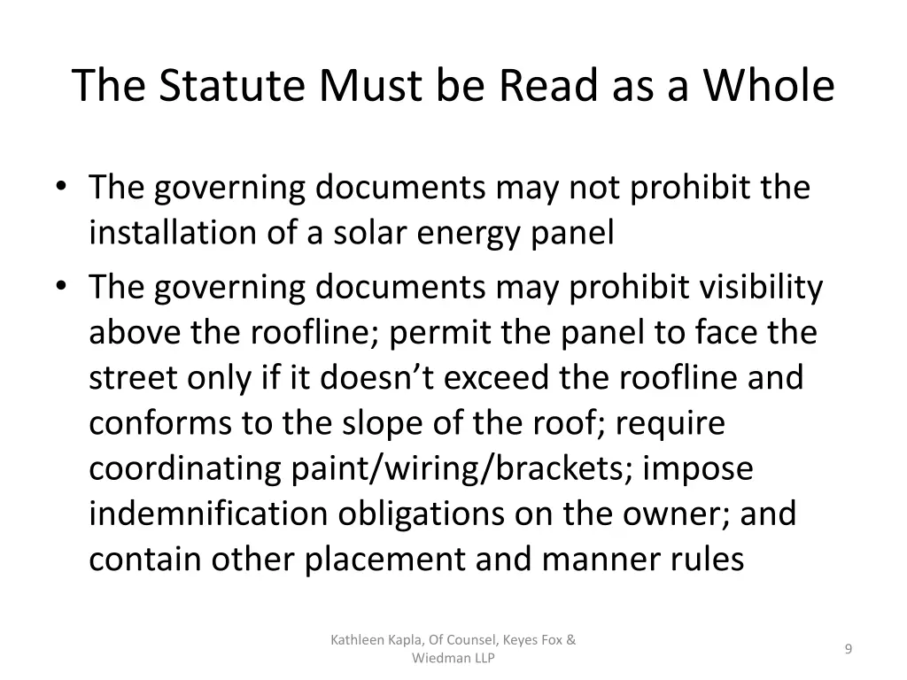 the statute must be read as a whole