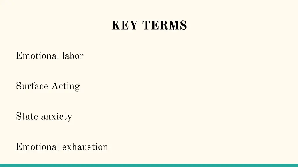 key terms 3