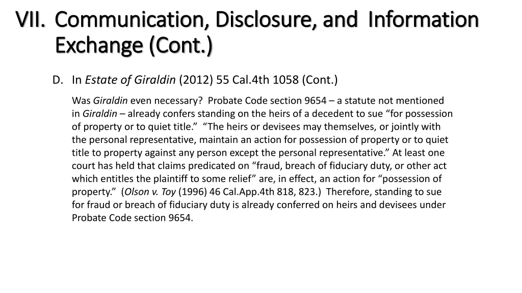 vii vii communication disclosure 4