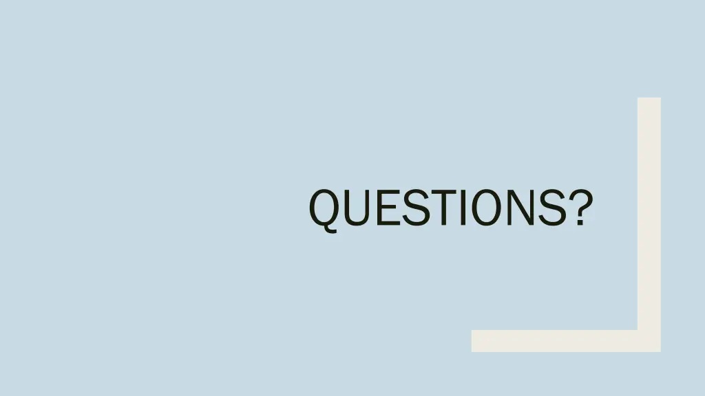 questions