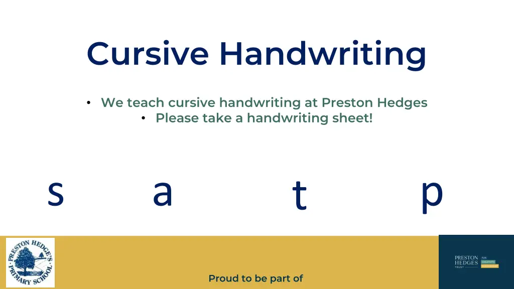 cursive handwriting