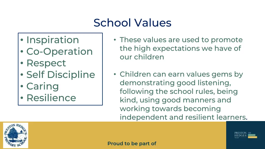 school values